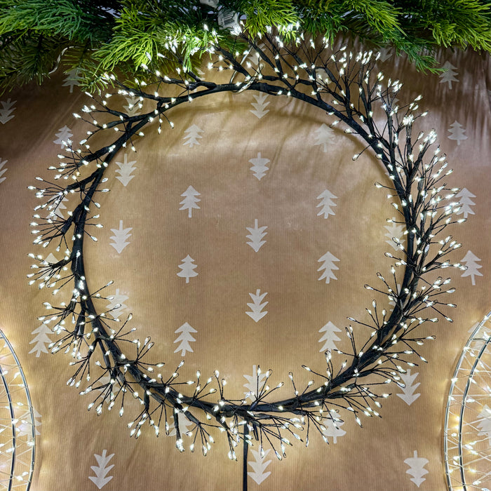 LED Wreath Firework 18" 540lts