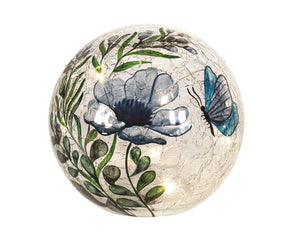 LED Globe Blue Anemone (N22917)