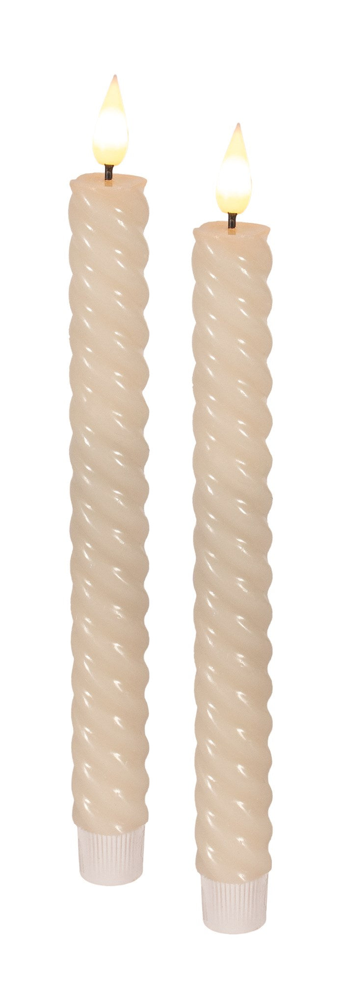 LED Candle Taper Iv Twist 10"