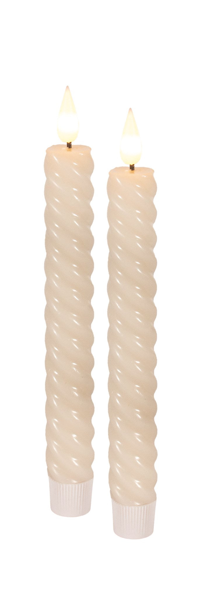 LED Candle Taper Iv Twist 8inch