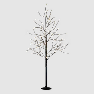 LED Tree with globe lights