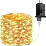 LED 100 string lights 33ft 100Led Plugin