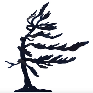 3D Windswept Pine Metal Wall Sculpture-Not Just For The Garden | Metal Art | Décor for Homes, Walls and Gardens | Furniture | Custom Garden Planters and Flower Arrangements | Gifts | Best in KW