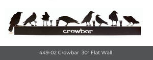 Metal Wall Art Crowbar 30in
