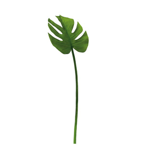 Monstera Leaf 23L" Stem-Not Just For The Garden | Metal Art | Décor for Homes, Walls and Gardens | Furniture | Custom Garden Planters and Flower Arrangements | Gifts | Best in KW