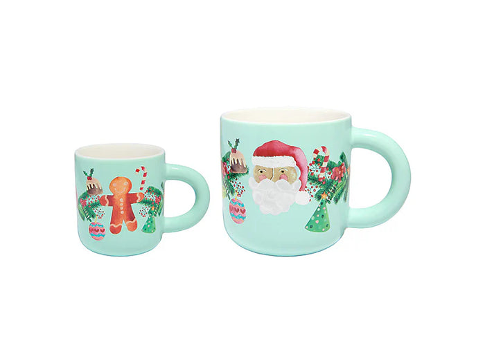 Mugs Santa & Me Set 2
