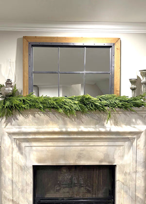 Norfolk Pine Thick Garland 77" Fresh Touch