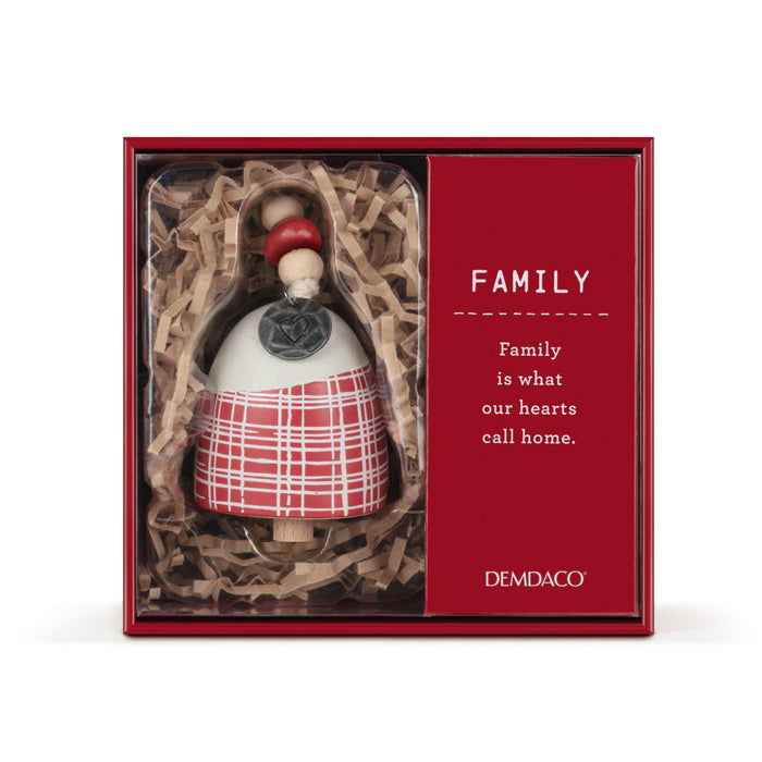 Ornament Mini Bell Family