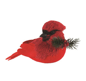 Cardinal with Branch/Berries