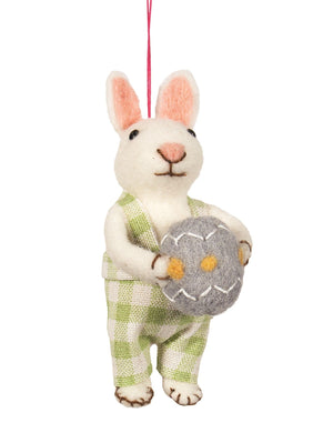 Ornament Felt Bunny/Egg (N39237)