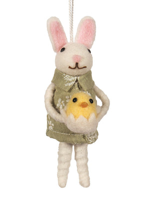 Ornament Felt Bunny/Chick (N39239)