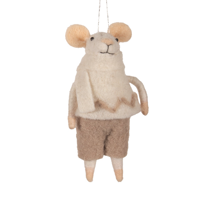 Orn Felted Mouse Sweater
