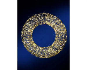 LED Wreat  Micro 1920 20" Warm White Indoor/Outdoor
