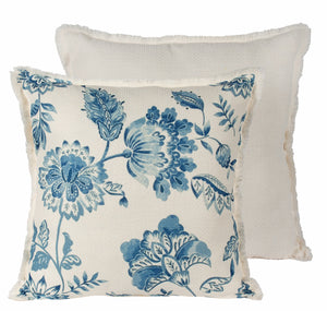 Pillow Blue Flowers 15x18 (N15376)