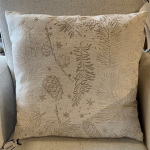 Pillow Jacquard Pinecones