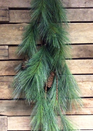 Pine Long Needle 53" Garland multi strand