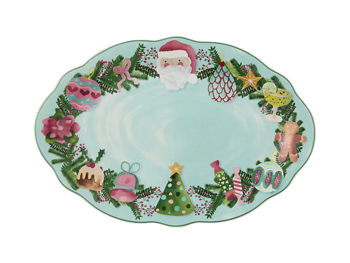 Platter Tis the Season 35x4cm