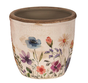 Pot Flowers Multi 6" (N44935)