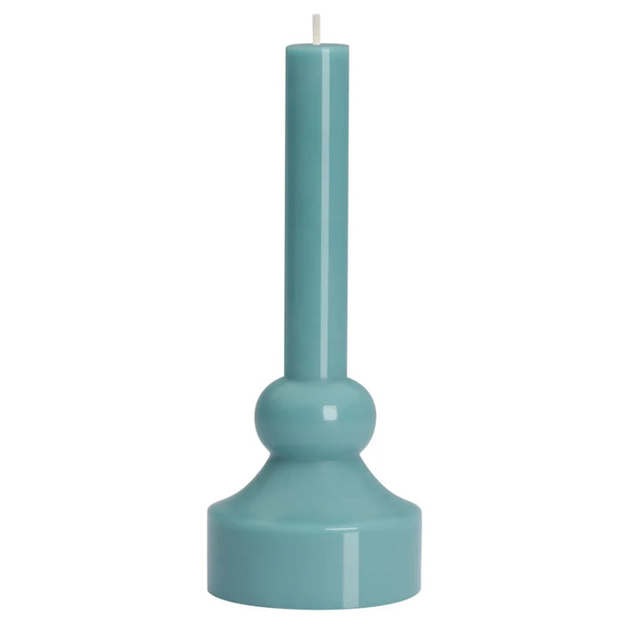 Chess Shape 8h" Candle - Blue