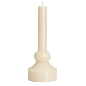 Chess Shape 8h" Candle - Ivory-Not Just For The Garden | Metal Art | Décor for Homes, Walls and Gardens | Furniture | Custom Garden Planters and Flower Arrangements | Gifts | Best in KW