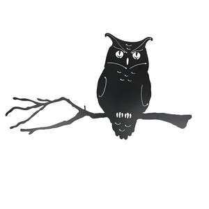 Owl on Branch - Metal Wall Art-Not Just For The Garden | Metal Art | Décor for Homes, Walls and Gardens | Furniture | Custom Garden Planters and Flower Arrangements | Gifts | Best in KW