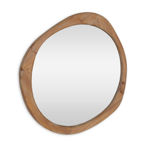 Serafina Wood Wall Mirror-Not Just For The Garden | Metal Art | Décor for Homes, Walls and Gardens | Furniture | Custom Garden Planters and Flower Arrangements | Gifts | Best in KW