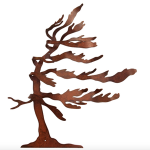 3D Windswept Pine Metal Wall Sculpture-Not Just For The Garden | Metal Art | Décor for Homes, Walls and Gardens | Furniture | Custom Garden Planters and Flower Arrangements | Gifts | Best in KW