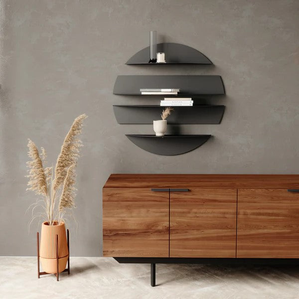 Solis Wall Shelf Black