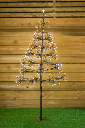 LED Tree 360 Twinkling lights/Brown