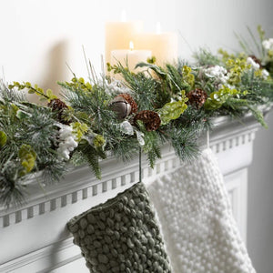 Holiday Garland Mixed Pine 6'