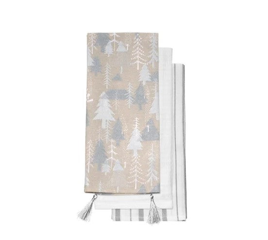 Tea Towel Silver Forrest Set/3