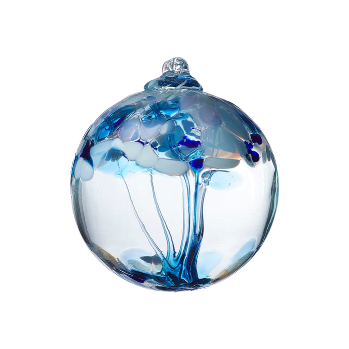 Kitras Tree of Enchantment Glass Ball - TRANQUILITY