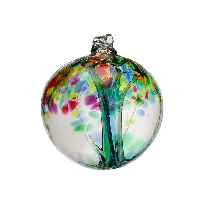 Kitras Tree of Enchantment Glass Ball - FAMILY