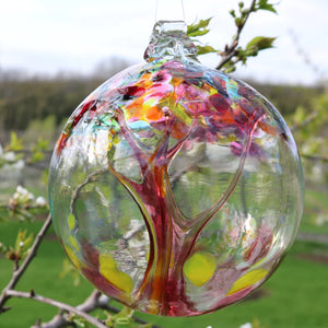 Kitras Tree of Enchantment Glass Ball - MOTHERHOOD-Not Just For The Garden | Metal Art | Décor for Homes, Walls and Gardens | Furniture | Custom Garden Planters and Flower Arrangements | Gifts | Best in KW