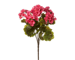 UV Geranium Bush Pink 19"