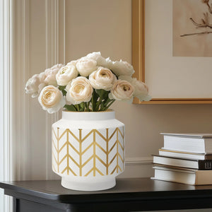 Vase Elements Chevron 6.5"