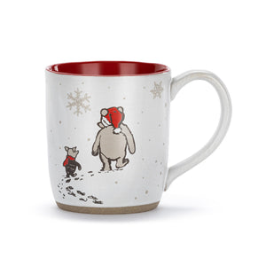 Winnie the Pooh Mug Pooh & Piglet Holiday