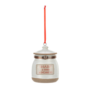 Winnie the Pooh Ornament Kindness Hunny Pot