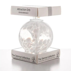 Sienna Ball: Remembrance 10cm White (AO10REM)