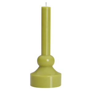 Chess Shape 8h" Candle - Green-Not Just For The Garden | Metal Art | Décor for Homes, Walls and Gardens | Furniture | Custom Garden Planters and Flower Arrangements | Gifts | Best in KW