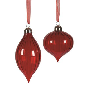 Orn Glass Red (N51029)