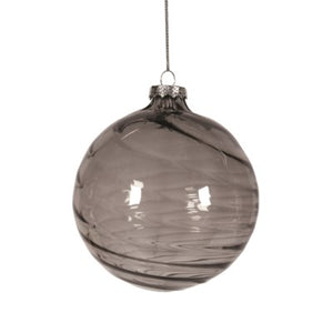 Ornament Clear Smoke Ball (N23508)