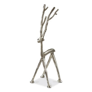 Reindeer Sm Silver Cast Aluminum (G18869)