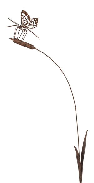 Garden Stake Dragonfly Oversized