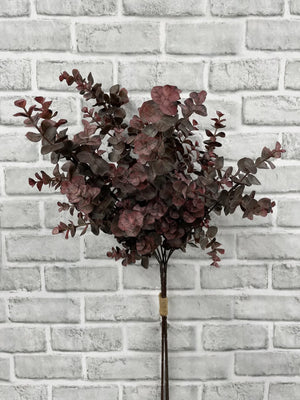 Eucalyptus Bush Burgundy 12" (11694BUR)