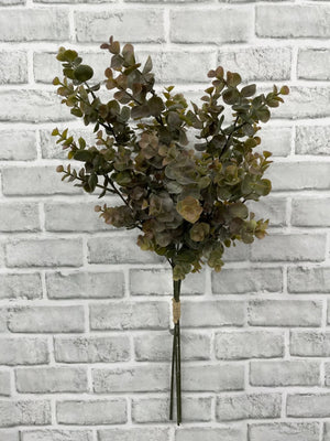 Eucalyptus Bush Green Burgundy 12" (11694GRBUR)
