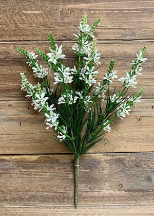 Sweet Veronica Bush White 13" (11367W)