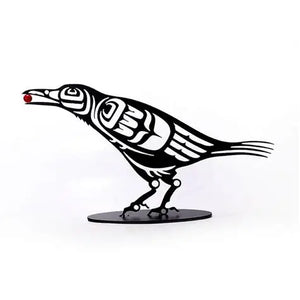 First Nations Crow w Berry