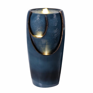 Fountain Ceramic Large Bubbling W/LEDs