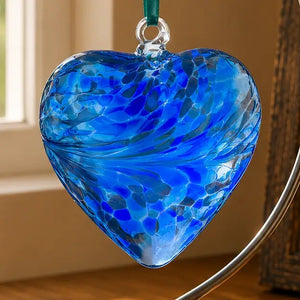 Sienna Heart Friendship 8cm Blue (HR8BL)